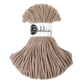 Bobbiny Premium Macramé Cord Yarn, Sand, 3 mm.