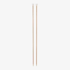 DMC 40 cm. Rose Gold Aluminium Single Point Knitting Needles - 5 mm.