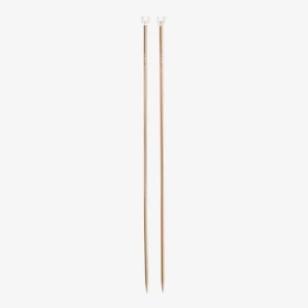 DMC 40 cm. Rose Gold Aluminium Single Point Knitting Needles - 6 mm.