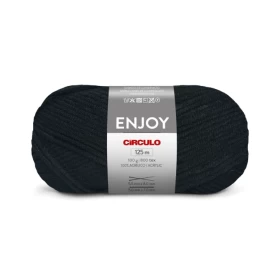 Circulo Enjoy Yarn - Preto (8990)