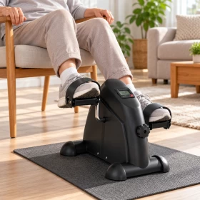 Mini Exerciser Cycle Foot Pedal with LCD Display