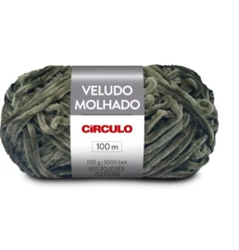 CIRCULO VELUDO MOLHADO YARN - OLIVEIRA (5164)