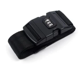 Cross Luggage Belt Strap With Buckle For Suitcases -180cm