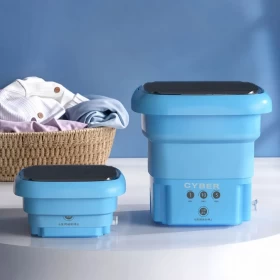 Portable Foldable Washing Machine for Travel and Small Spaces