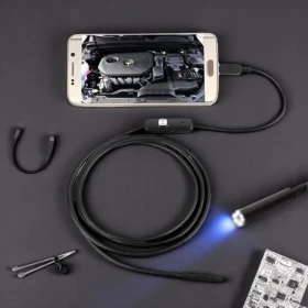 2 in 1 Micro Type-cEndoscope for Android and PC with USB Port-10m