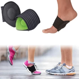 Flat Foot Brace & Orthopedic Arch Support (1 Pair)
