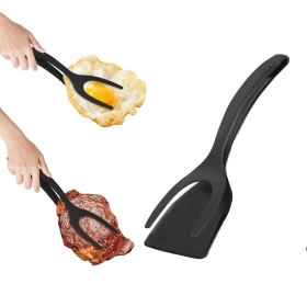 2 in 1 Silicone Spatula Turner Heat-Resistant Non-Stick