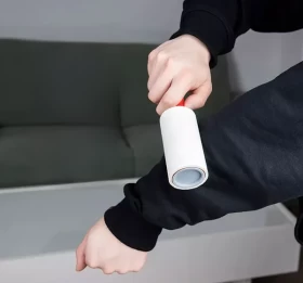 Lint Roller stick masking tape