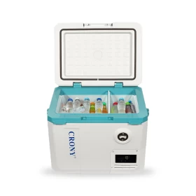 CRONY Car Refrigerator Portable Freezer Dual Temperature Control AC DC