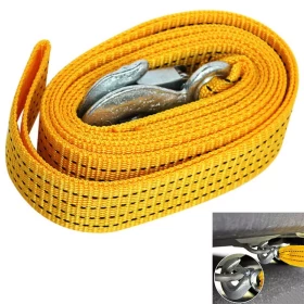 Car Trailer Towing Rope Strap Tow Cable with Hooks