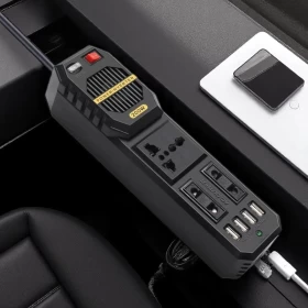 200W Car Power Inverter DC 12V to AC 220V 200W with 4 USB Port