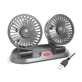 Car Fan USB Mini Double-Headed Automobile