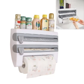 Wall Mounted Triple Paper Dispenser