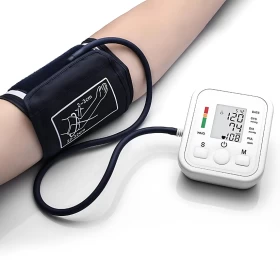 Upper Arm Blood Pressure Monitor Machine Digital LCD Display