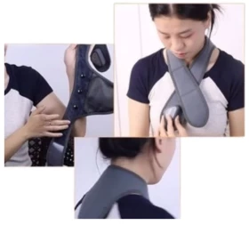 Multifunctional Rechargeable  Neck Thermal Massager Wrap with 3 Heat Settings