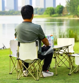 Foldable Picnic Table – 7-Piece Set