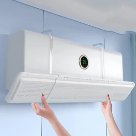 Extendable And Adjustable Air Conditioner Deflector