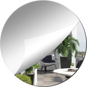 Circle Acrylic Self-adhesive Mirror Wall Stickers 30 cm