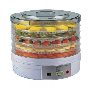 Electric Fruit Vegtable Dehydrator Machine 5 Tray Tier