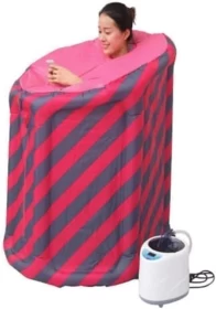 Portable Water Resistant Home Steam Sauna Device – Multicolor FT-217