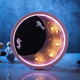 Moon & Stars LED Bluetooth Speaker Y-567