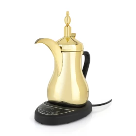 Electric Arabic Coffee Dallah Stainless Steel - Gold