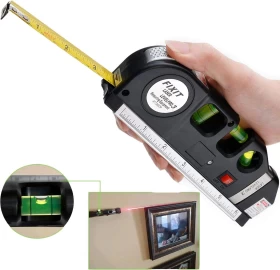 Laser Level Multipurpose Horizon Vertical Measure Tape