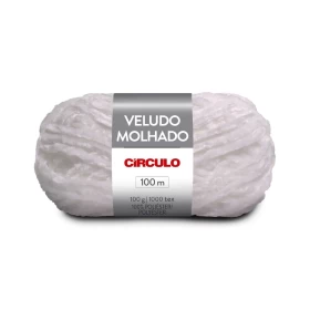 CIRCULO VELUDO MOLHADO YARN - Branco (7620)