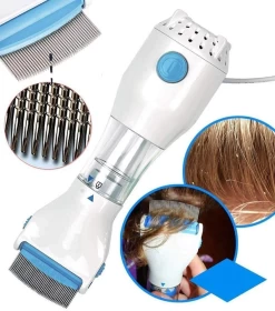 V-Comb Automatic Head Lice/ Dandruff Eliminator Vacuum Comb