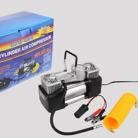 Portable Dual Cylinder 12V Car Air Compressor -150PSI