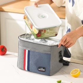 Portable Thermal Cooler Bag For Travel And Meals