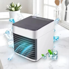 Arctic Storm Ultra Portable Air Cooler 3 Speeds 2X Cooling Power
