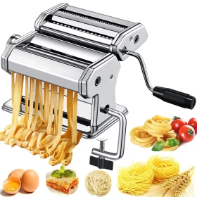 Stainless Steel Manual Pasta Maker Machine