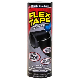 FLEX TAPE 8"WIDE  Black Strong Rubberized Waterproof Tape-20cm Width