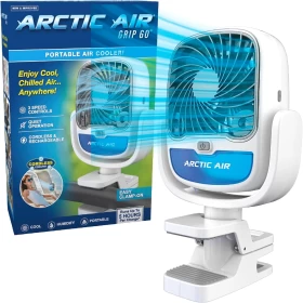 Arctic Air Grip Go – Cordless Portable Clamp-On Air Cooler