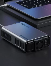 Powerology 32000mAh 150W Mini Power Station With AC Output