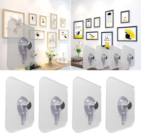 Wall Hanging self Adhesive 6mm Nail Wall Hook (5pcs)