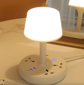 LED Desk Lamp Multi-function Conversion Socket