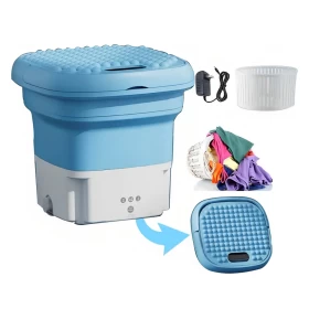 Mini Foldable Top Load Washing Machine  0.8 kg