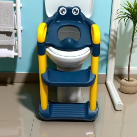 Baby Potty Training Toilet Seat with Step Stool Ladder Kids