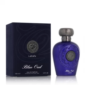 Lattafa Blue Oud Unisex Eau de Parfum Spray 100 Ml Amber Woody Fragrance