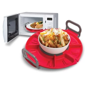 Portable Collapsible Microwave Tray