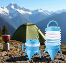 Collapsible Beverages Drink Dispenser