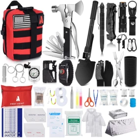 Camping Survival Bag – 140-in-1 Emergency Kit for Outdoor & Safety