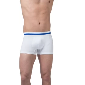 ZEROBODYS W051 Seamless Quick-Dry Hip Lift Compression Men's Boxers -White