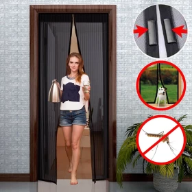 Magic Mesh Hands-free Magnetic Screen Door