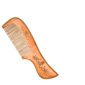 Wooden Comb Baby Hair Brush Anti-Static Pocket sized