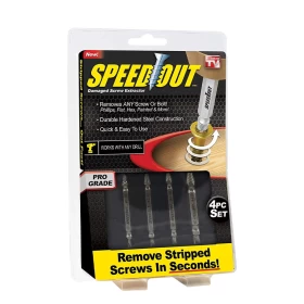 High-Speed Steel Screw Remover Tool Kit | Professional Grade & Reusable