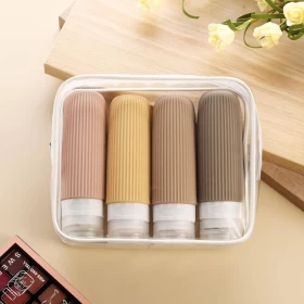 Travel Bottles for Toiletries – TSA Approved (4 Pack)