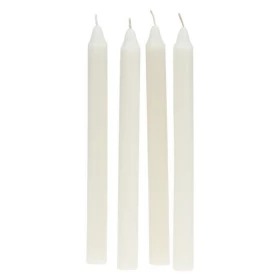 Home Aroma Candles – Set of 4 White (25CM Elegant Tall Candles)